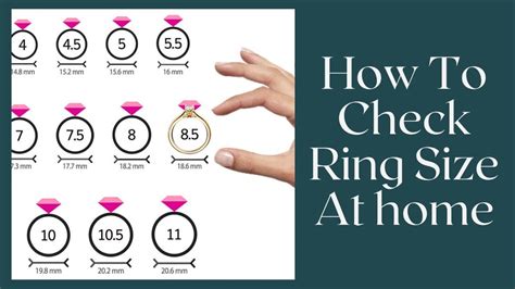 how to measure ring size at home.